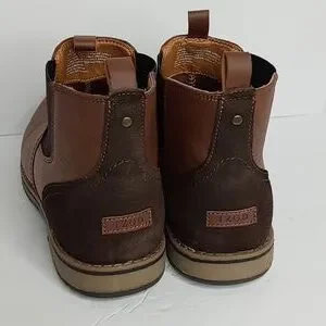 Izod - Lucus - Chukka Leather & Nubuck Boot - Light Brown & Dark Nubuck-Men\'s 11 Izod | Shoes | Izod Lucus Chukka Leather Nubuck Boot Light  main image 2